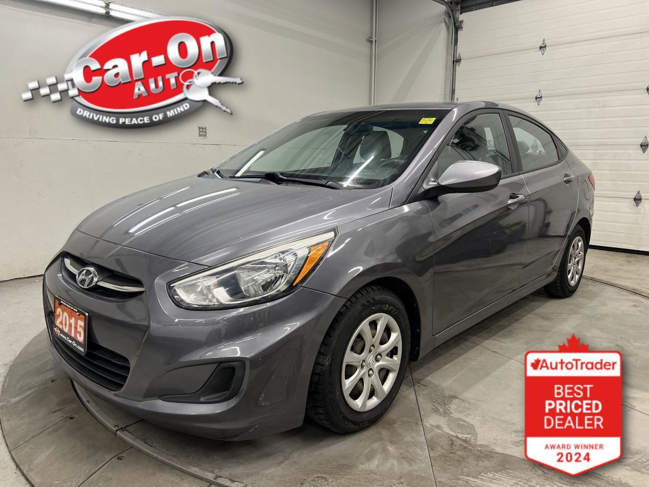 Used 2015 Hyundai Accent GL | CERTIFIED| AUTOMATIC | HTD SEATS | LOW KMS | for sale in Ottawa, ON