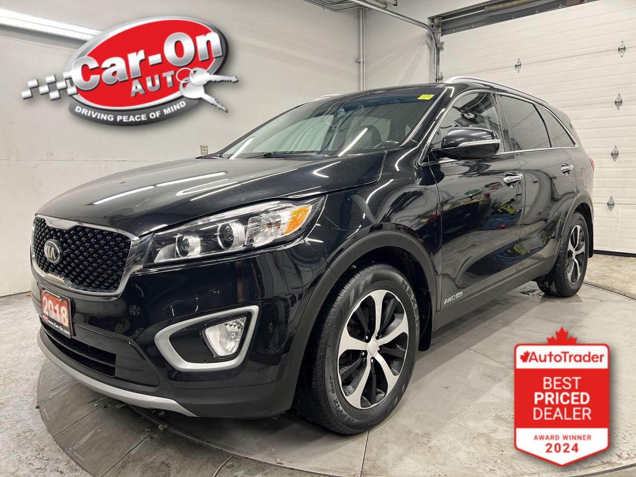 Used 2018 Kia Sorento EX V6 AWD| 7-PASS | LEATHER | CARPLAY | BLIND SPOT for sale in Ottawa, ON