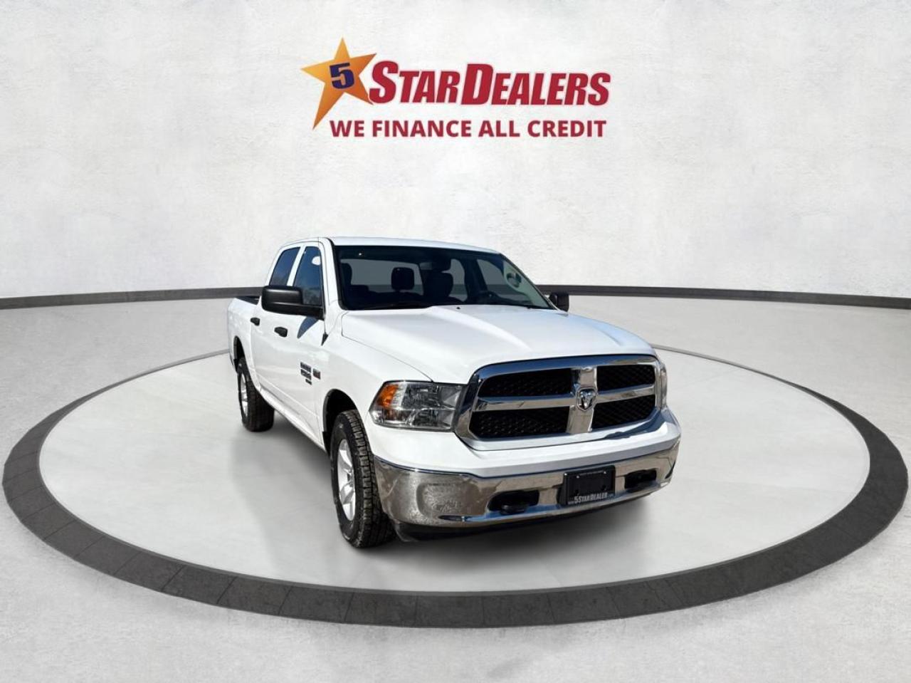 SLT 4x4 Crew Cab 57  Bx  LOW KM! WE FINANCE ALL CREDIT! 700+ VEHICLES IN STOCK
Instant Financing Approvals CALL OR TEXT 519+702+8888! OVER 700 CARS IN STOCK !Our Team will secure the Best Interest Rate from over 30 Auto Financing Lenders that can get you APPROVED! We also have access to in-house financing and leasing to help restore your credit.
Financing available for all credit types! Whether you have Great Credit, No Credit, Slow Credit, Bad Credit, Been Bankrupt, On Disability, Or on a Pension,  for your car loan Guaranteed! For Your No Hassle, Same Day Auto Financing Approvals CALL OR TEXT 519+702+8888.
$0 down options available with low monthly payments! At times a down payment may be required for financing. Apply with Confidence at https://www.5stardealer.ca/finance-application/ Looking to just sell your vehicle? WE BUY EVERYTHING EVEN IF YOU DONT BUY OURS: https://www.5stardealer.ca/instant-cash-offer/
The price of the vehicle includes a $480 administration charge. HST and Licensing costs are extra.
*Standard Equipment is the default equipment supplied for the Make and Model of this vehicle but may not represent the final vehicle with additional/altered or fewer equipment options.