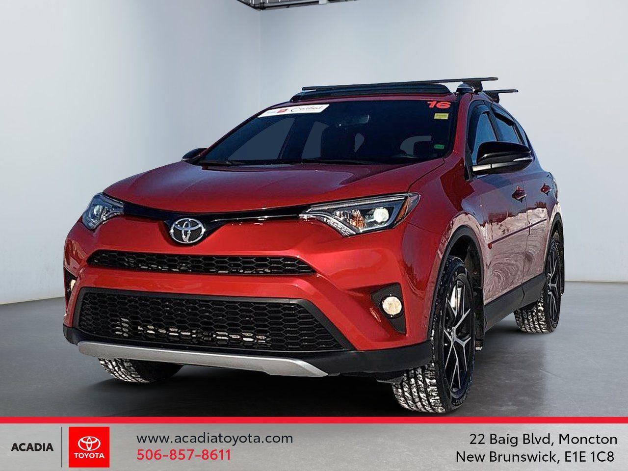 Used 2016 Toyota RAV4 se for sale in Moncton, NB