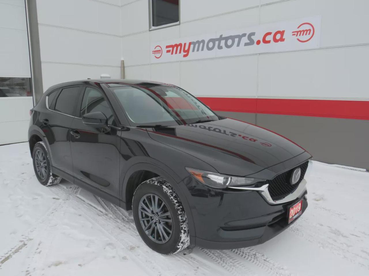 Used 2019 Mazda CX-5 GS (**AWD**ALLOY RIMS**REMOTE START**NAVIGATION**HEATED SEATS/STEERING WHEEL**PUSH BUTTON START**LEATHER TRIM**POWER SEATS**REVERSE CAMERA**LANE ASSIST**CUSTOM CARGO MATS**POWER TAILGATE**B;UETOOTH**CRUISE CONTROL**) for sale in Tillsonburg, ON