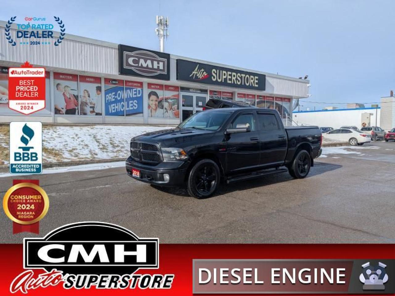 Used 2018 RAM 1500 Big Horn  **BLACK APPEARANCE PACKAGE** for sale in St. Catharines, ON