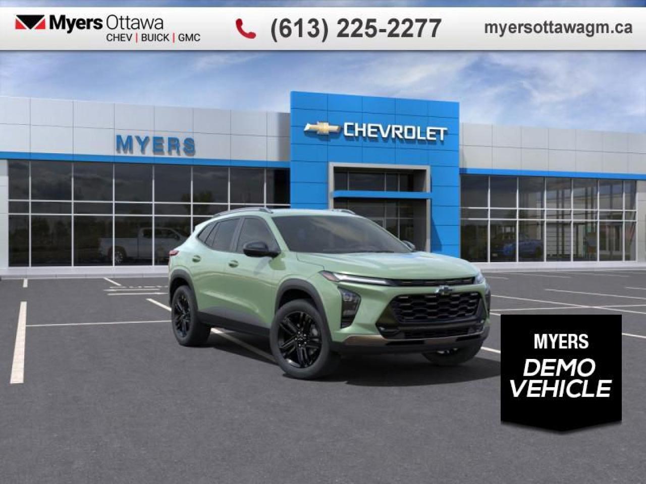 Used 2025 Chevrolet Trax ACTIV  CACTI GREEN LEATHER, LOADED!! IN STOCK for sale in Ottawa, ON