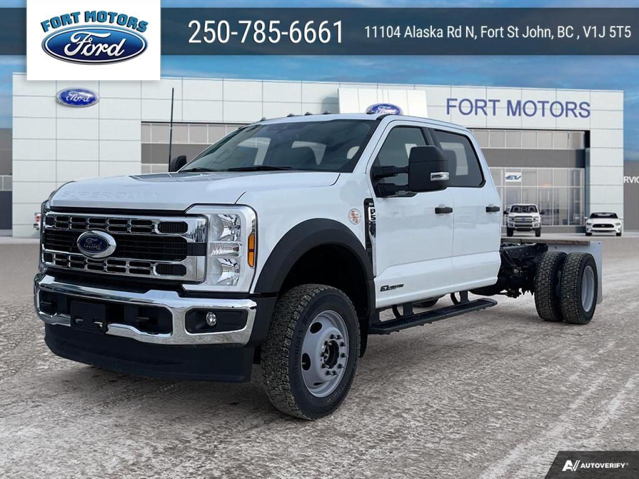 New 2024 Ford Chassis Cab F-550® XLT for sale in Fort St John, BC