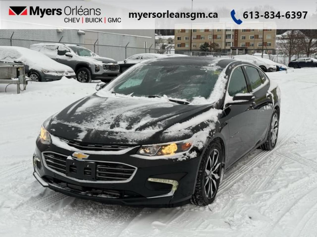 Used 2016 Chevrolet Malibu LT  - Apple CarPlay -  Proximity Key for sale in Orleans, ON