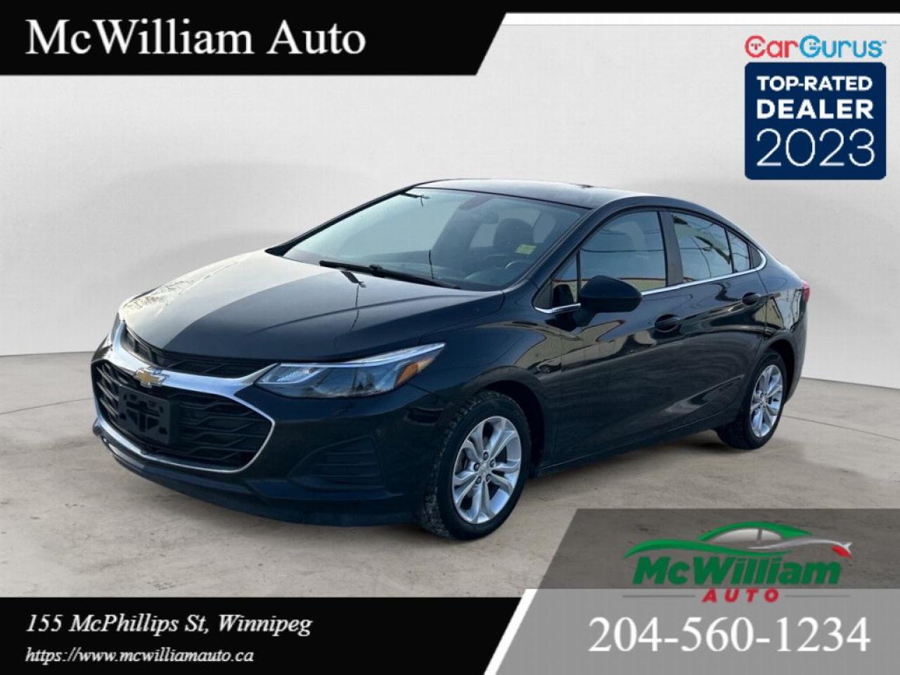 Used 2019 Chevrolet Cruze LT |LOW MILEAGE|ZERO ACCIDENTS|HTD SEAT|RMT START| for sale in Winnipeg, MB