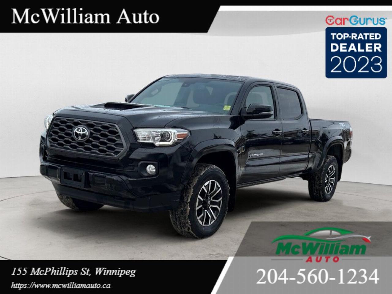 Used 2020 Toyota Tacoma TRD Sport 6ft box |ZERO ACCIDENTS|HTD LTHR SEAT|LOCAL| for sale in Winnipeg, MB