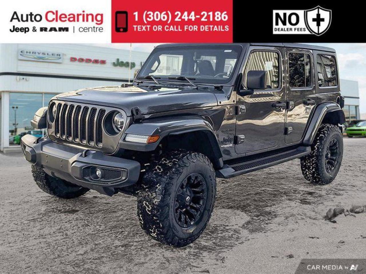 Used 2018 Jeep Wrangler Unlimited Sahara for sale in Saskatoon, SK