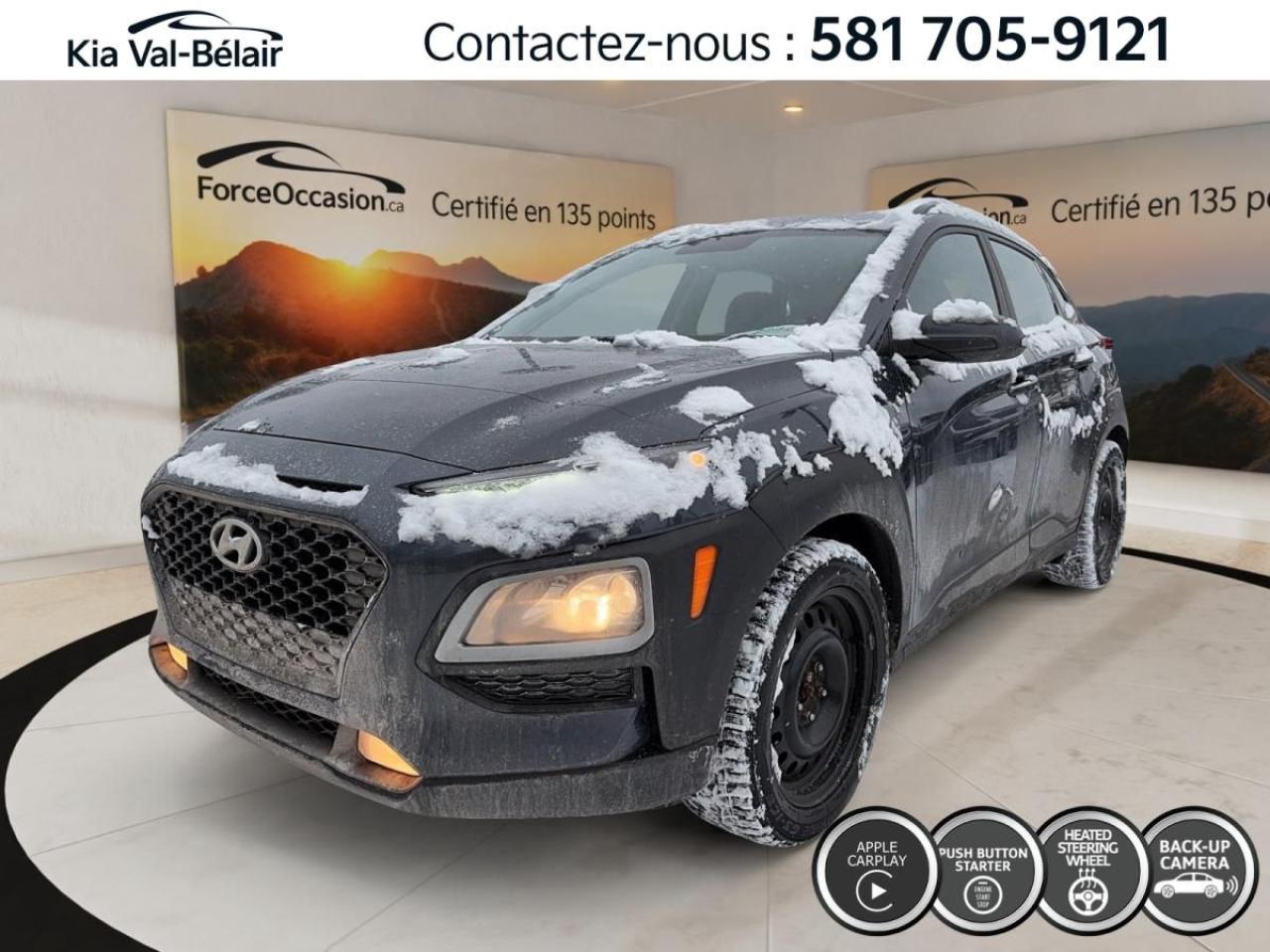 Used 2019 Hyundai KONA PREFFERED *SIÈGES CHAUFFANTS *CARPLAY *CRUISE *A/C for sale in Québec, QC