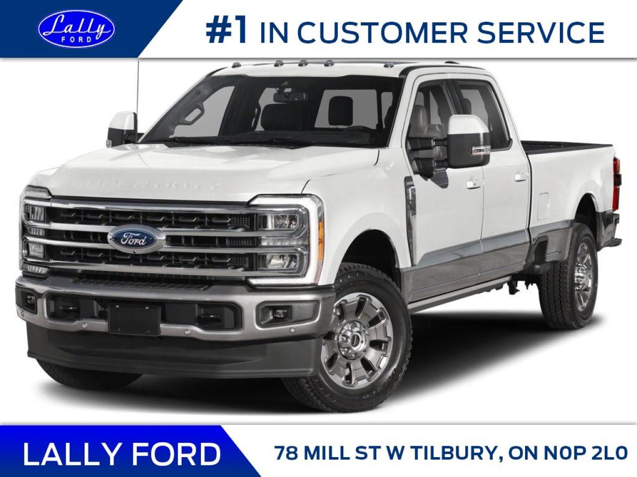 New 2025 Ford F-350 KING RANCH for sale in Tilbury, ON