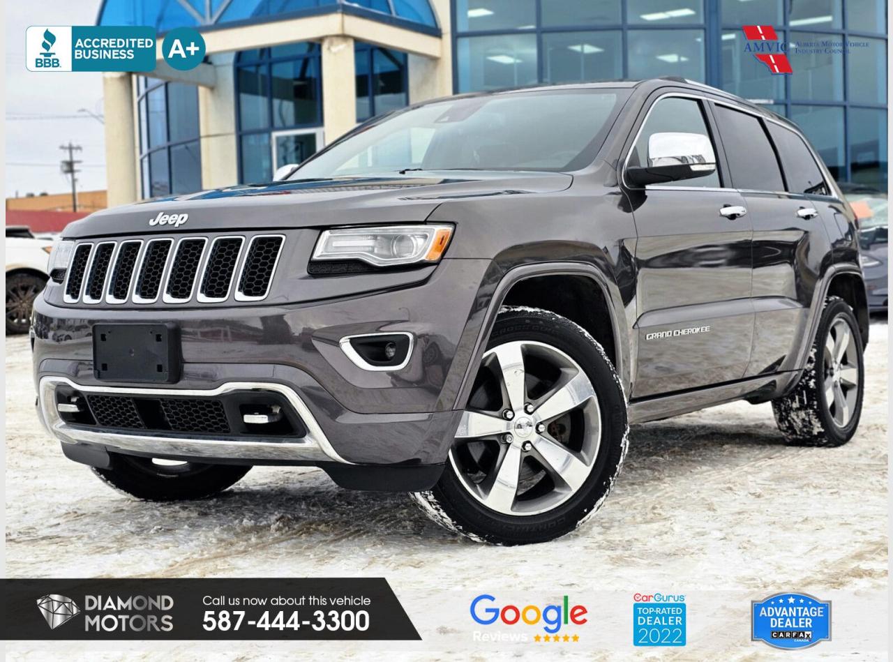 Used 2014 Jeep Grand Cherokee Overland 4WD for sale in Edmonton, AB