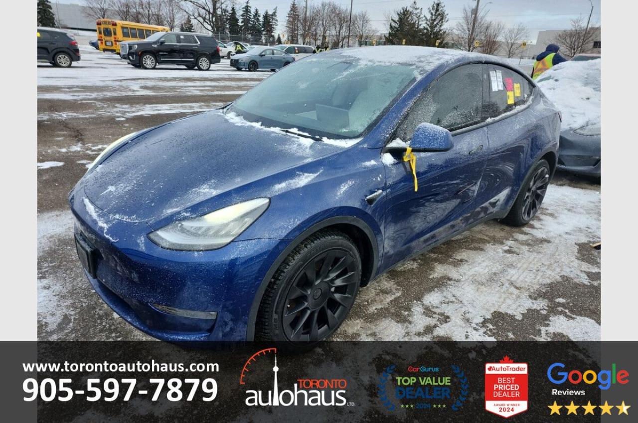 Used 2021 Tesla Model Y LR AWD I WHITE INTERIOR I OVER 100 TESLAS for sale in Concord, ON