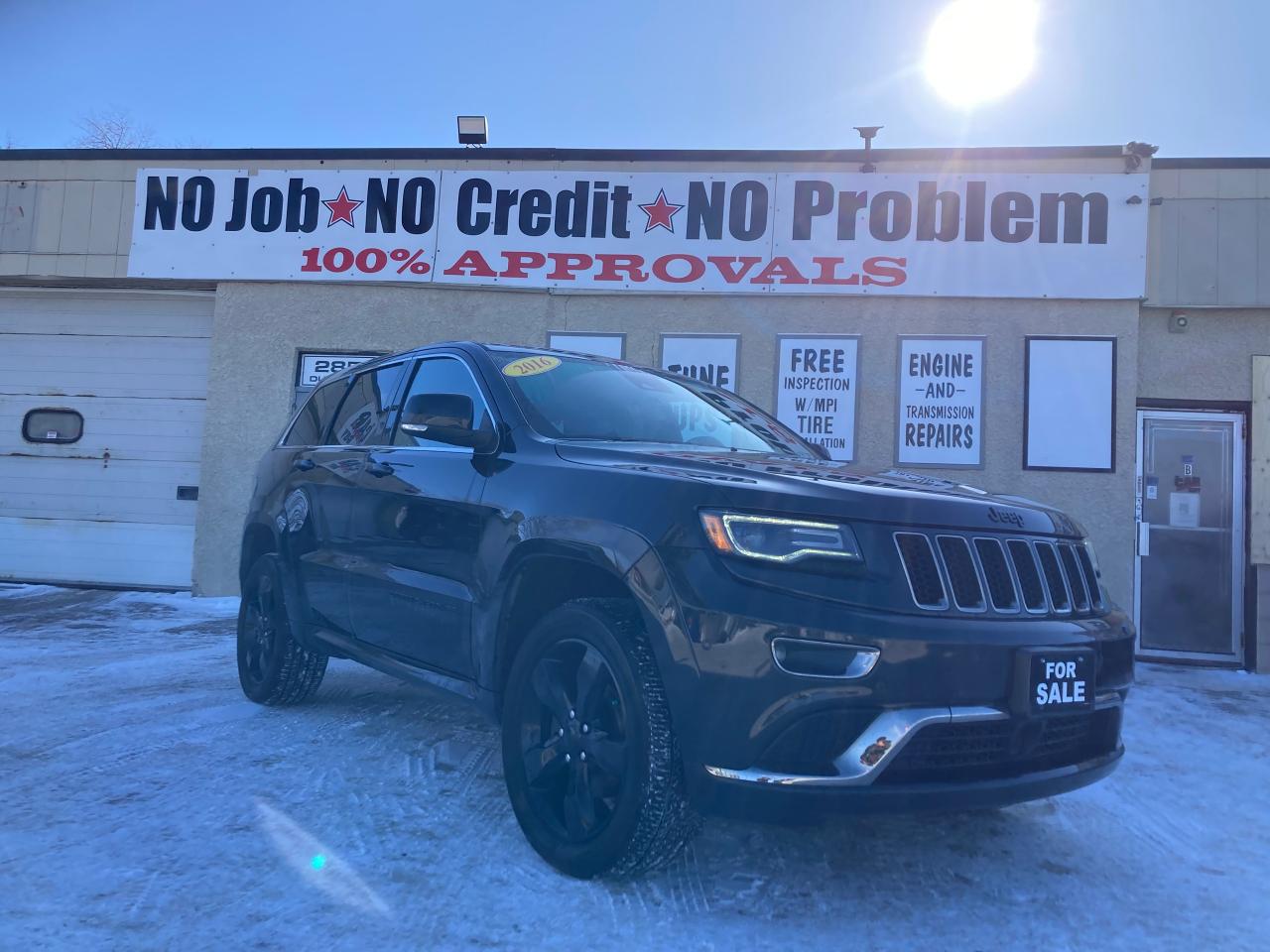 Used 2016 Jeep Grand Cherokee 4WD 4dr Overland for sale in Winnipeg, MB