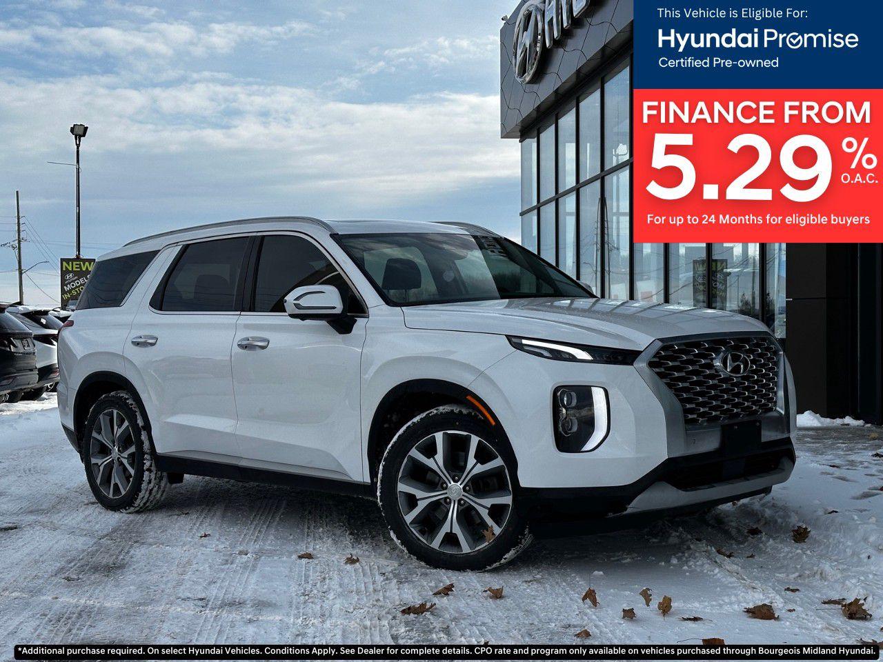 Used 2021 Hyundai PALISADE Luxury 7-Passenger AWD for sale in Midland, ON