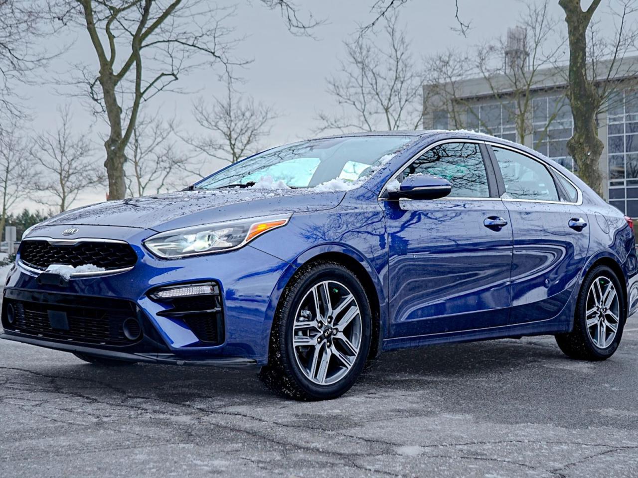 Experience the Perfect Blend of Style, Performance, and Technology with the Pre-Owned 2019 Kia Forte EX Limited EX Limited IVT in Blue!Get ready to elevate your driving experience with this feature-packed Kia Forte EX Limited. This vehicle offers a stylish exterior in Blue, complemented by a sleek and comfortable Black interior. Here are some of the incredible features waiting for you:Dynamic Performance: With its Front Wheel Drive and 4-Cylinder Engine running on Gasoline Fuel, this Kia Forte EX Limited delivers a smooth and efficient drive. The CVT Transmission with Dual Shift Mode ensures seamless shifts and optimal performance, making every drive a joyous experience.Advanced Technology: Stay connected and entertained with the Navigation System, Bluetooth Connection, and Premium Sound System. Enjoy your favorite tunes with the AM/FM Stereo, Satellite Radio, and MP3 Capability. The Steering Wheel Audio Controls allow you to access your audio settings conveniently, ensuring a safe and enjoyable driving experience.Safety First: Drive with peace of mind knowing that this Kia Forte EX Limited is equipped with a suite of safety features. From the Automatic Highbeams and Lane Keeping Assist to the Adaptive Cruise Control and Front Collision Mitigation, this vehicle has your safety as its highest priority.Luxurious Comfort: Slide into the Power Driver Seat and find your perfect driving position. Surround yourself with premium features like the Leather Steering Wheel and Premium Synthetic Seats. The Dual Zone Climate Control ensures everyones comfort, while the Heated and Cooled Front Seats and Heated Steering Wheel keep you cozy in any weather.Convenience at Your Fingertips: Enjoy the convenience of Keyless Entry, Keyless Start, and Remote Trunk Release, making your everyday life a breeze. The Hands-Free Liftgate adds an extra touch of convenience, allowing you to easily access the spacious rear cargo area.Captivating Design: Stand out on the road with the striking LED Headlights and Daytime Running Lights, ensuring youre seen in any condition. The Sun/Moonroof adds a touch of luxury, enhancing the overall driving experience.Dont miss your chance to own this exceptional Pre-Owned 2019 Kia Forte EX Limited EX Limited IVT. Contact us now to schedule a test drive and discover the incredible value and performance this vehicle has to offer. Hurry, it wont be available for long!