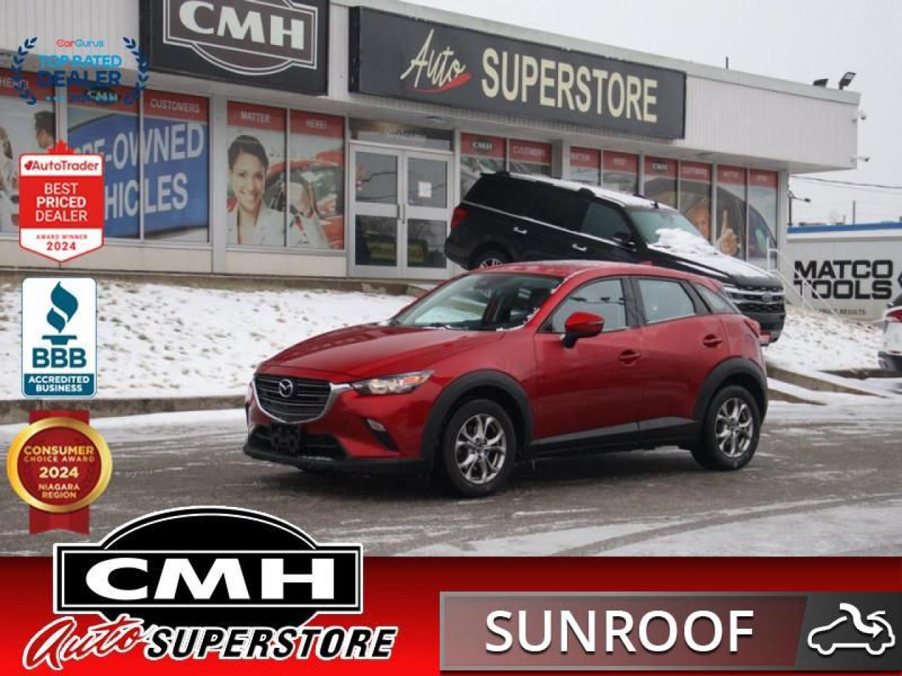 Used 2021 Mazda CX-3 GS  **BLIND SPOT - LEATHER - HTD SW** for sale in St. Catharines, ON