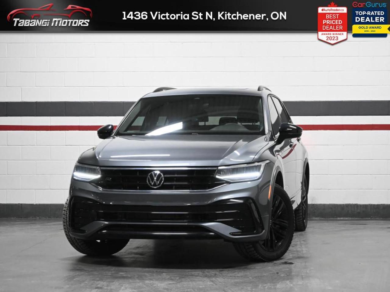 Used 2022 Volkswagen Tiguan Comfortline   R-Line Black Edition Panoramic Roof Ambient Lighting Remote Start for sale in Mississauga, ON