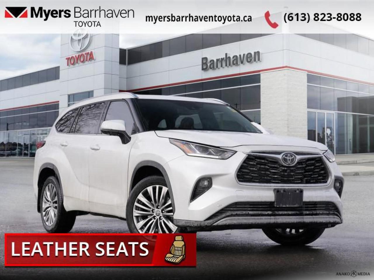 Used 2023 Toyota Highlander Limited  - Certified - Navigation for sale in Ottawa, ON