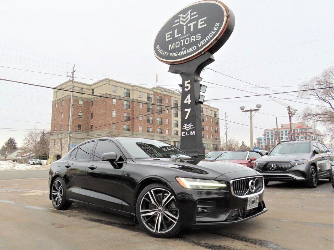 Used 2019 Volvo S60 T6 AWD R-Design-Panorama Roof-Navigation System !! for sale in Burlington, ON