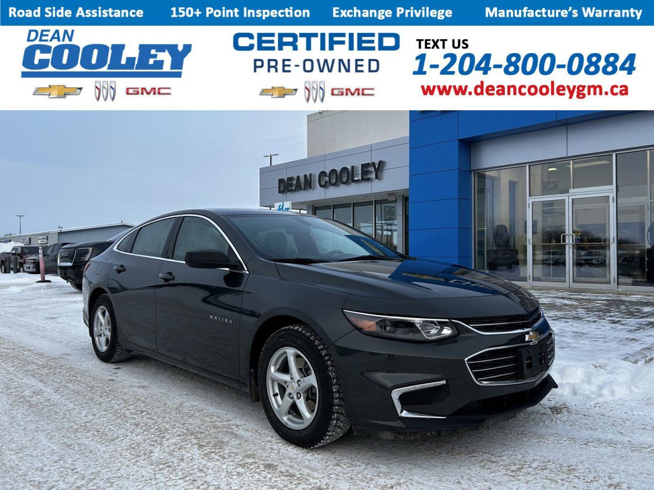 Used 2018 Chevrolet Malibu LS for sale in Dauphin, MB