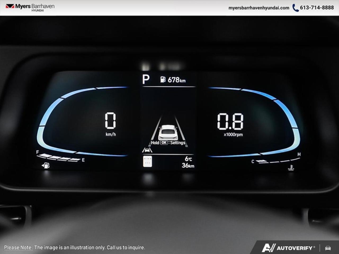 2025 Hyundai Elantra Preferred  - Remote Start - $190 B/W Photo