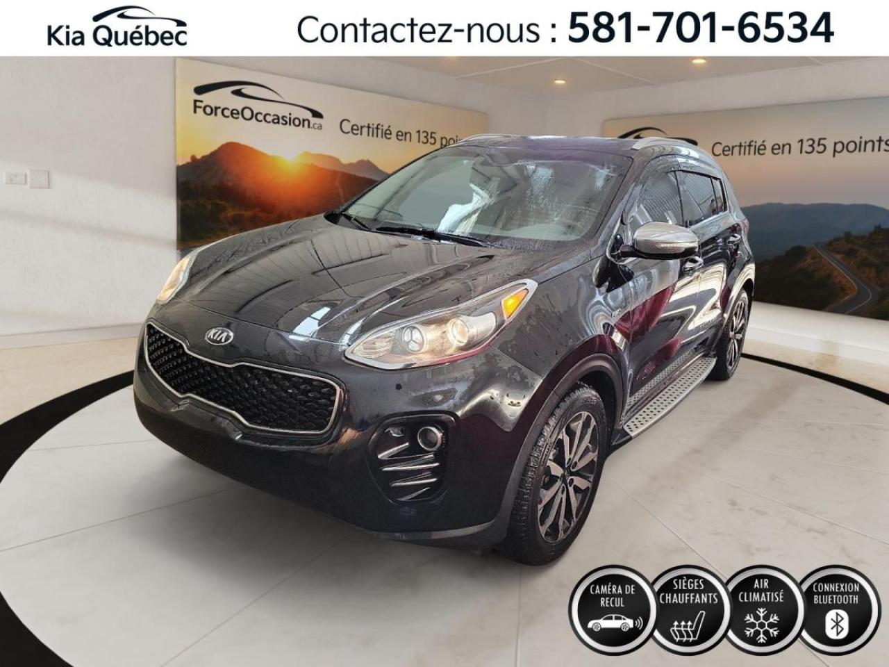 Used 2018 Kia Sportage EX Tech *AWD *CUIR *CARPLAY *BLUETOOTH *A/C*BIZONE for sale in Québec, QC