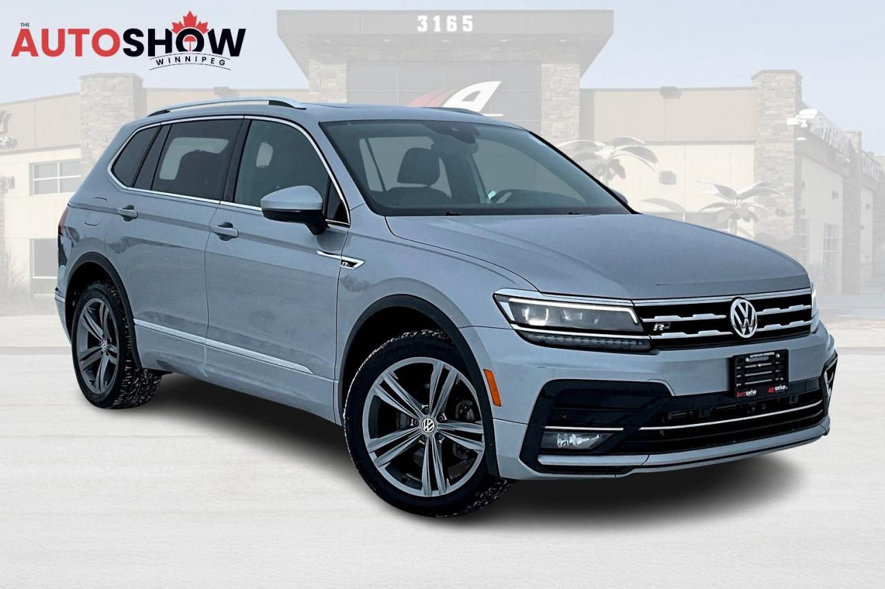 Used 2021 Volkswagen Tiguan HIGHLINE- RLINE, APPLE CARPLAY, HTD LTHR, RMT STRT, SUN ROOF! for sale in Winnipeg, MB