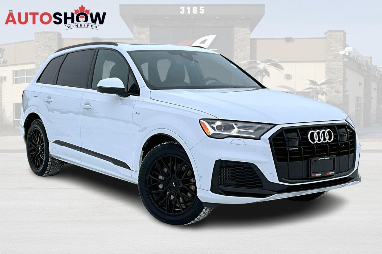 Used 2022 Audi Q7 PROGRESSIV- APPLE CARPLAY, HTD & VNTD SEATS, PANO ROOF, WINTERS ON RIMS!! for sale in Winnipeg, MB