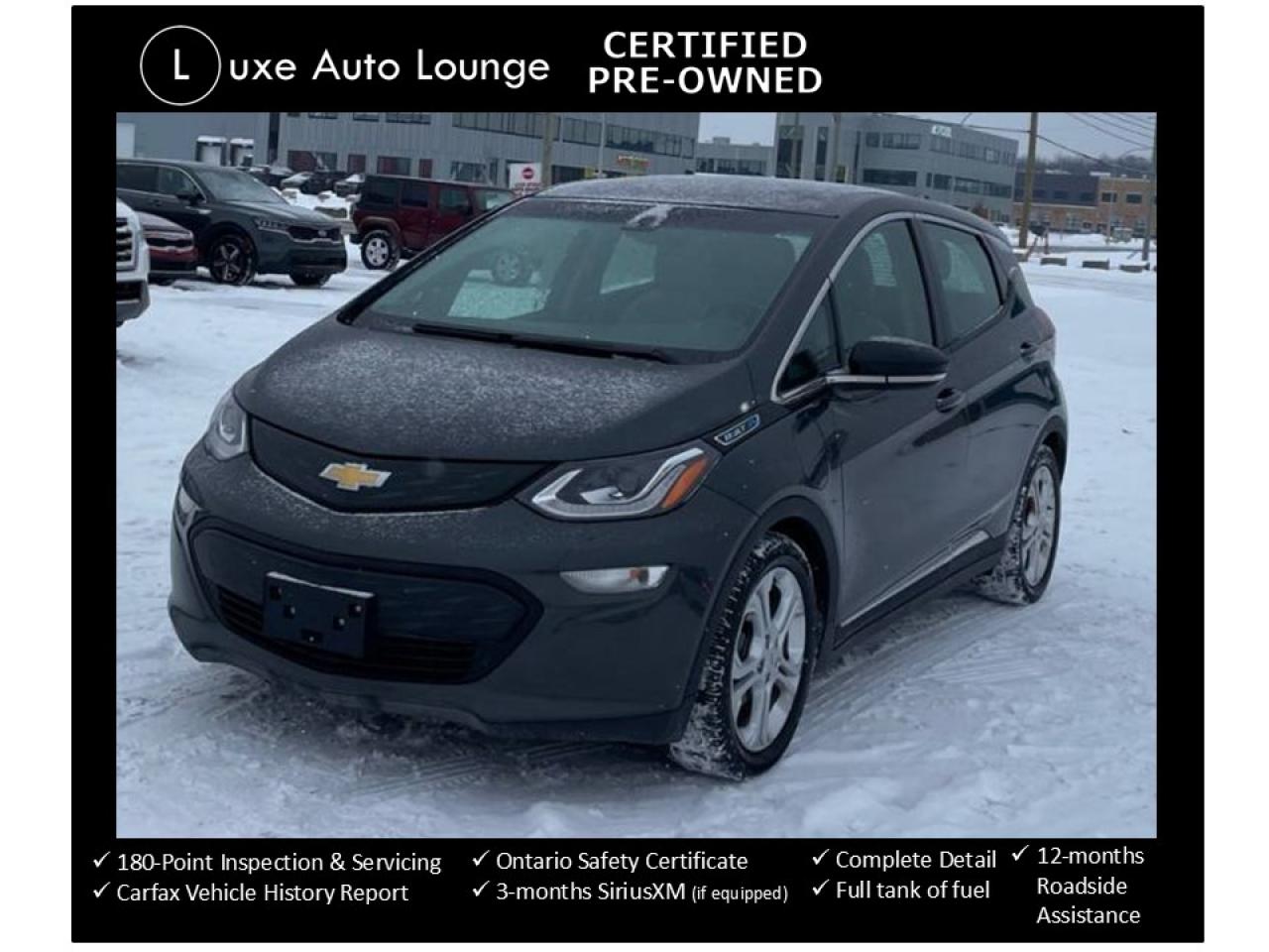 Used 2019 Chevrolet Bolt EV LT, REMOTE START, HEATED SEATS, BACK-UP CAMERA! for sale in Orleans, ON