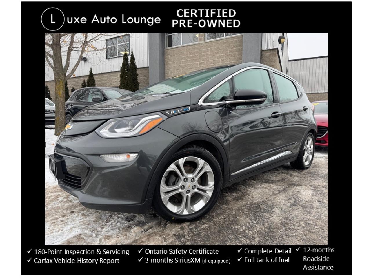 Used 2019 Chevrolet Bolt EV LT, REMOTE START, HEATED SEATS, BACK-UP CAMERA! for sale in Orleans, ON