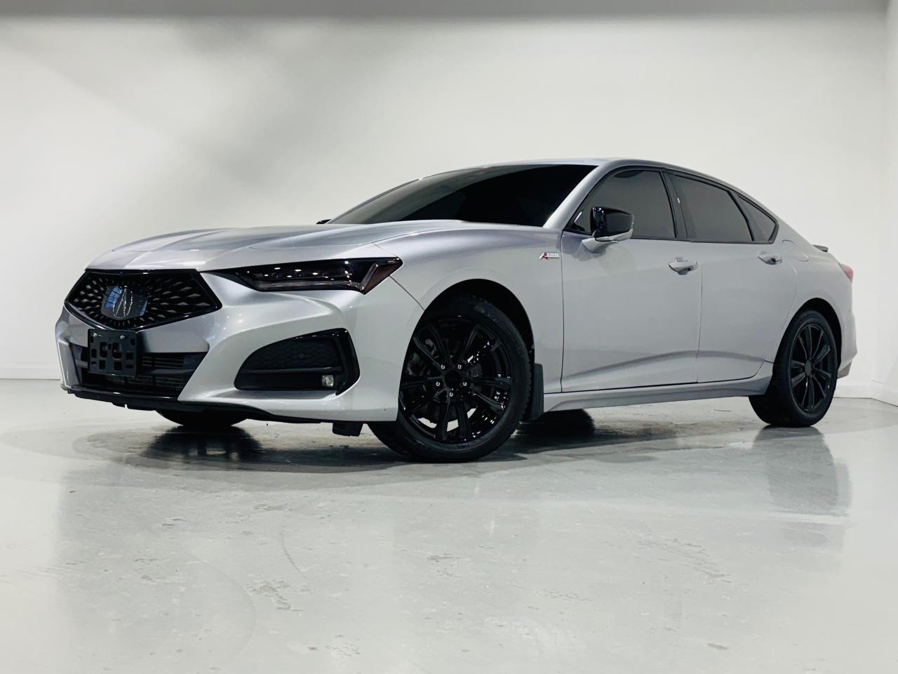 Used 2021 Acura TLX A-Spec Package AWD / RED Interior for sale in North York, ON