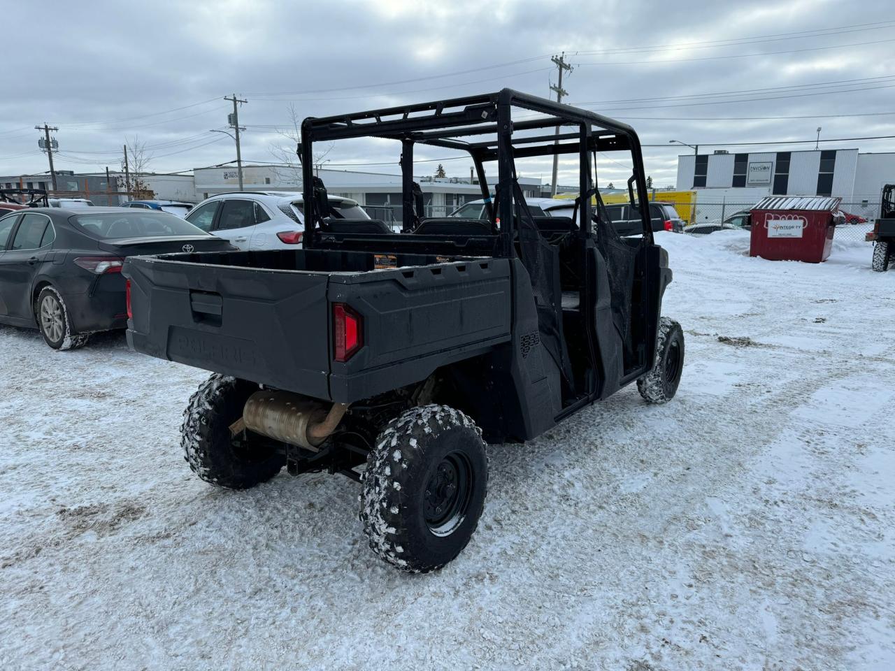 2023 Polaris 570 Ranger Crew $104 B/W - Photo #4