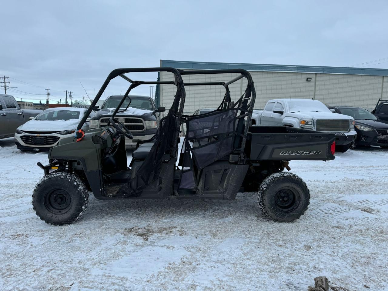 2023 Polaris 570 Ranger Crew $112 B/W - Photo #2