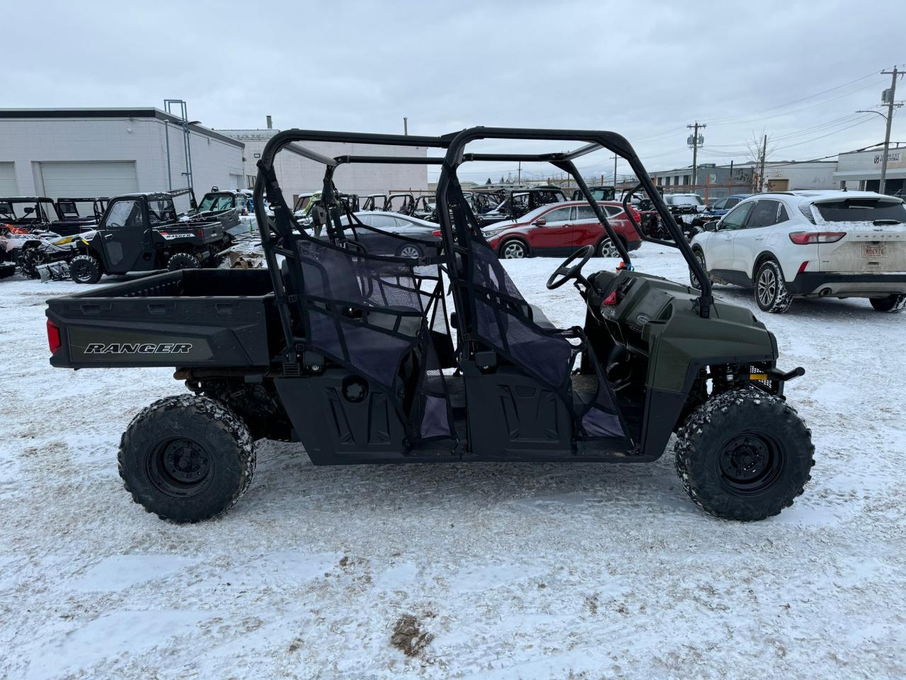 2023 Polaris 570 Ranger Crew $112 B/W - Photo #5