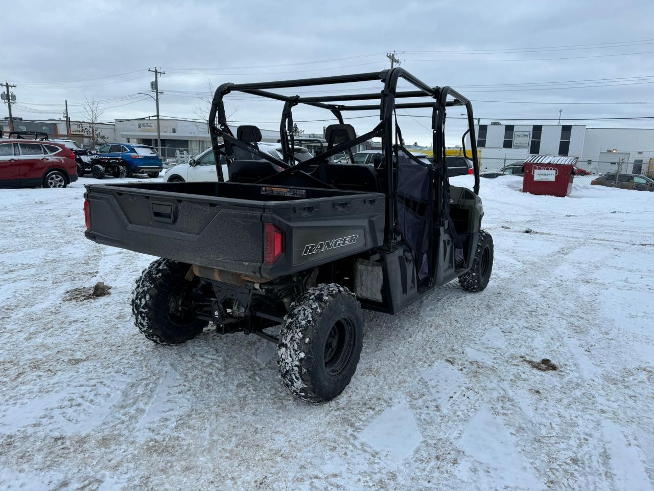 2023 Polaris 570 Ranger Crew $112 B/W - Photo #4