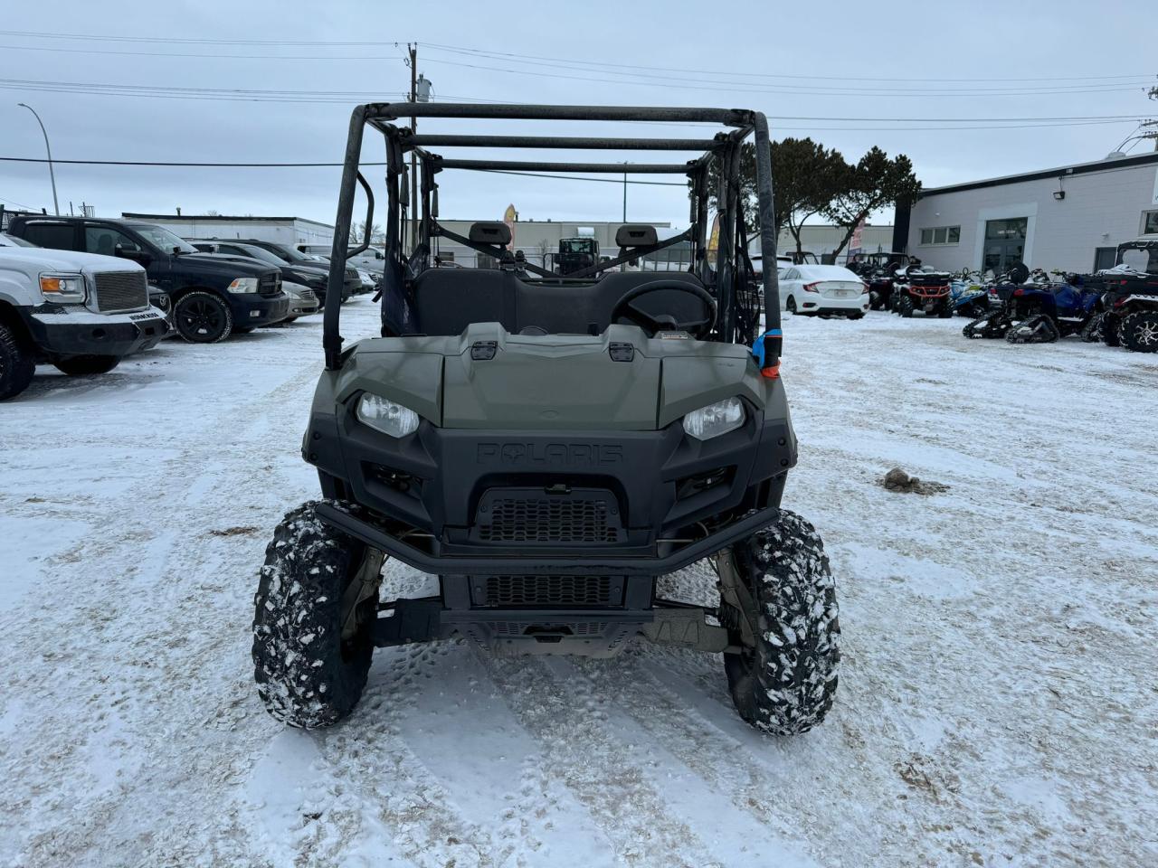 2023 Polaris 570 Ranger Crew $112 B/W - Photo #3