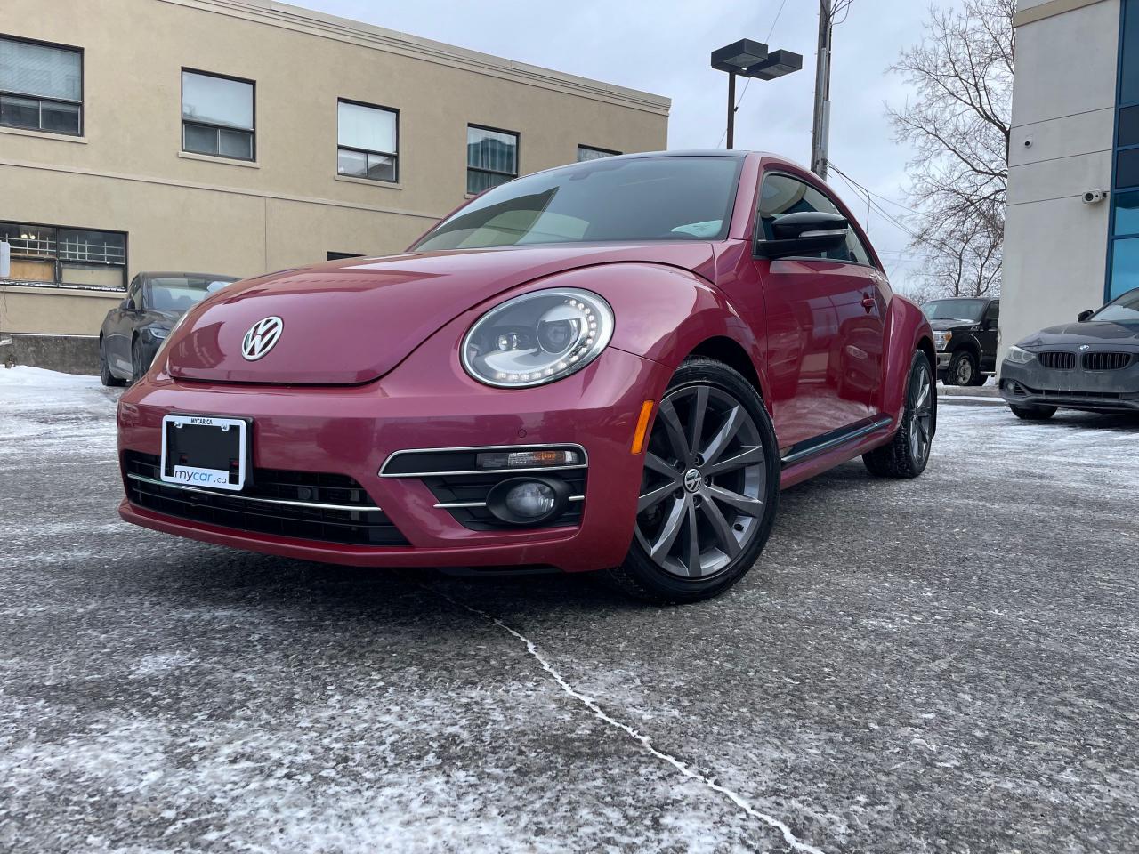 Used 2017 Volkswagen Beetle 1.8 TSI Pink Edition 2017 VOLKSWAGEN BEETLE #PINKBEETLE - STAND OUT WITH STYLE for sale in Kingston, ON