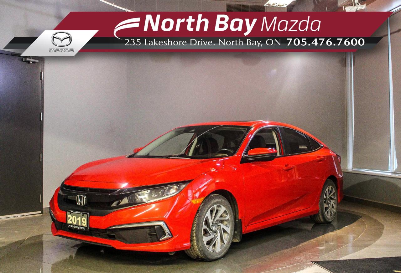 Used 2019 Honda Civic EX TWO SETS OF TIRES - HEATED SEATS - RADAR CRUISE for sale in North Bay, ON