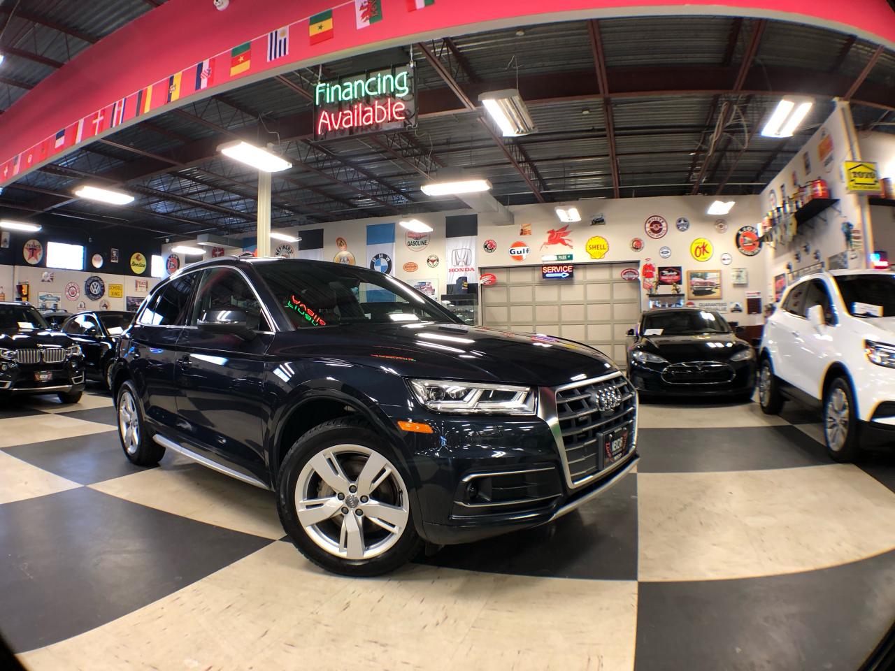 Used 2018 Audi Q5 TECHNIK AWD NAVI LEATHER PAN/ROOF B/SPOT CAMERA for sale in North York, ON