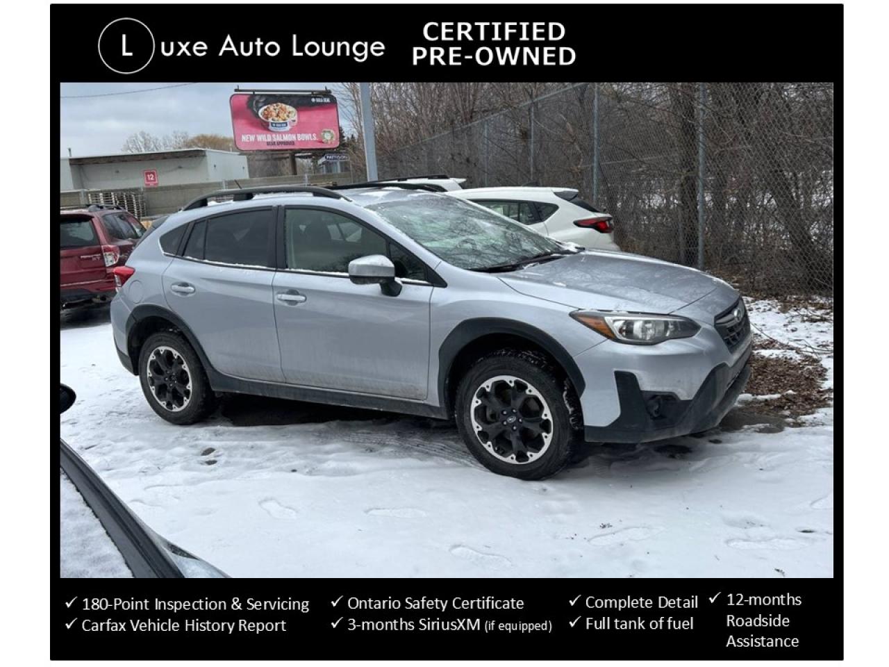 Used 2021 Subaru Crosstrek ONLY 31K! EVEYSIGHT! HEATED SEATS & STEERINGWHEEL! for sale in Orleans, ON