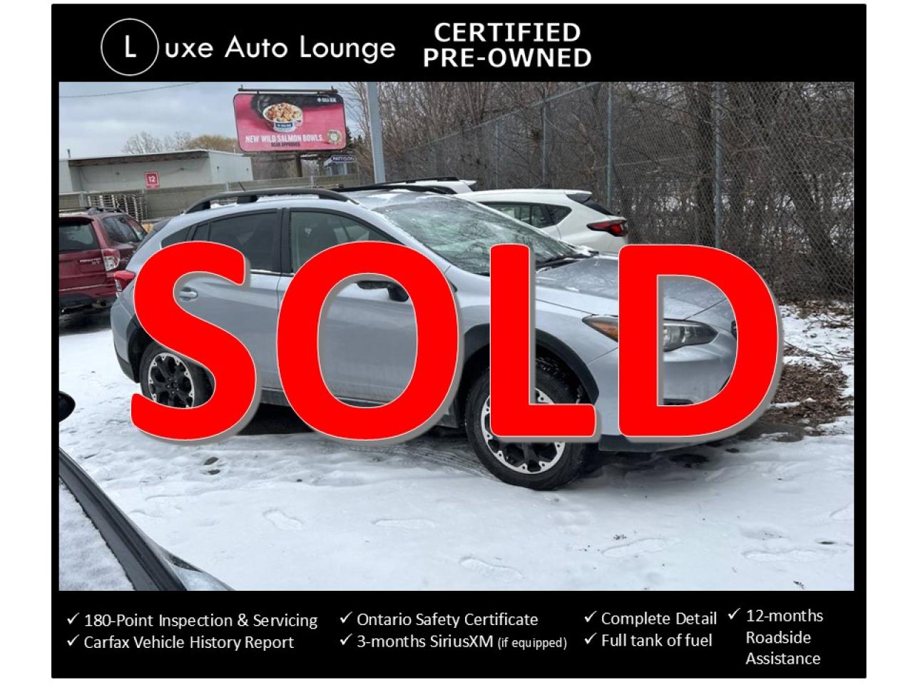 Used 2021 Subaru Crosstrek ONLY 31K! EVEYSIGHT! HEATED SEATS & STEERINGWHEEL! for sale in Orleans, ON