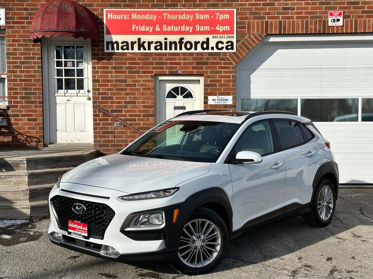 2020 Hyundai KONA Luxury AWD Heated Leather CarPlay RvCam Sunroof XM