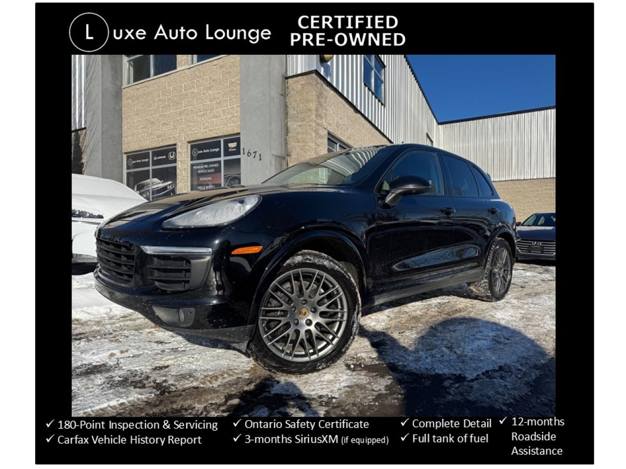 Used 2017 Porsche Cayenne PLATINUM PKG, BOSE AUDIO, HEATED SEATS, LOADED! for sale in Orleans, ON