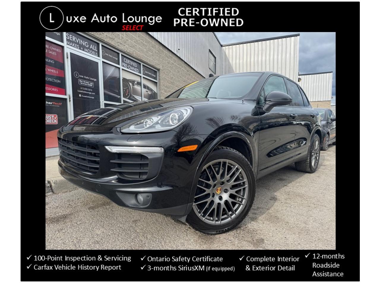 2017 Porsche Cayenne PLATINUM PKG, BOSE AUDIO, HEATED SEATS, LOADED!