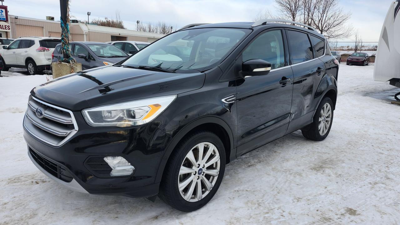 Used 2017 Ford Escape 4WD Titanium, Nav, Htd seats & Ster, Panoroof for sale in Edmonton, AB