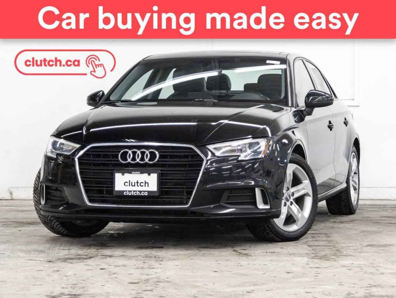 Used 2018 Audi A3 2.0T Komfort w/ Heated Front Seats, Cruise Control, Dual Zone A/C for sale in Toronto, ON