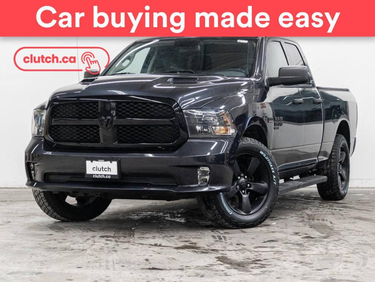 Used 2020 RAM 1500 Classic Express Night Quad Cab 4x4 w/ Apple CarPlay & Android Auto, Dual Zone A/C, Rearview Cam for sale in Toronto, ON