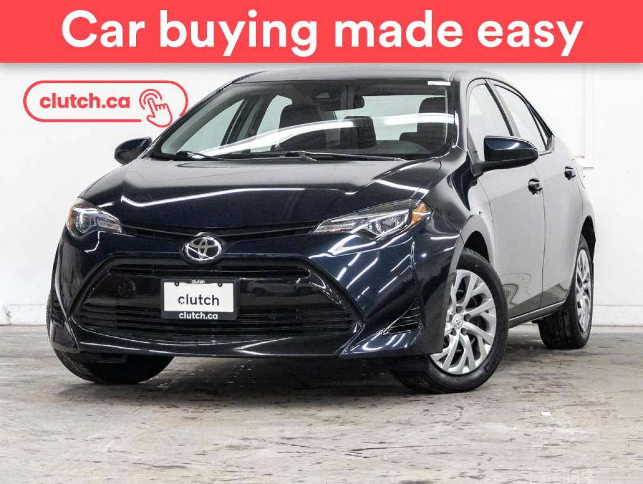 Used 2019 Toyota Corolla LE w/ Heated Front Seats, Rearview Camera, Cruise Control for sale in Toronto, ON