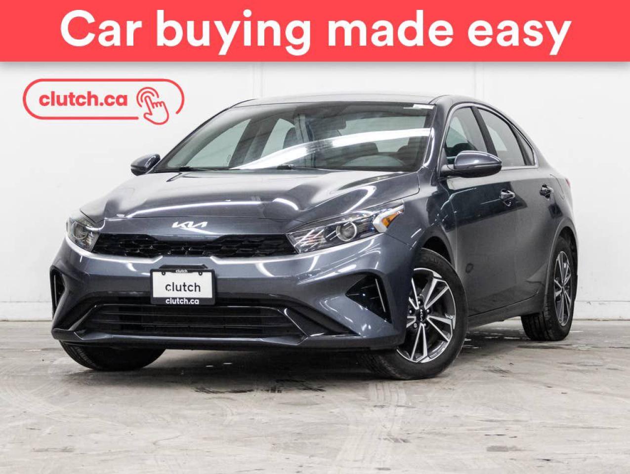 Used 2022 Kia Forte EX w/ Apple CarPlay & Android Auto, A/C, Rearview Cam for sale in Toronto, ON