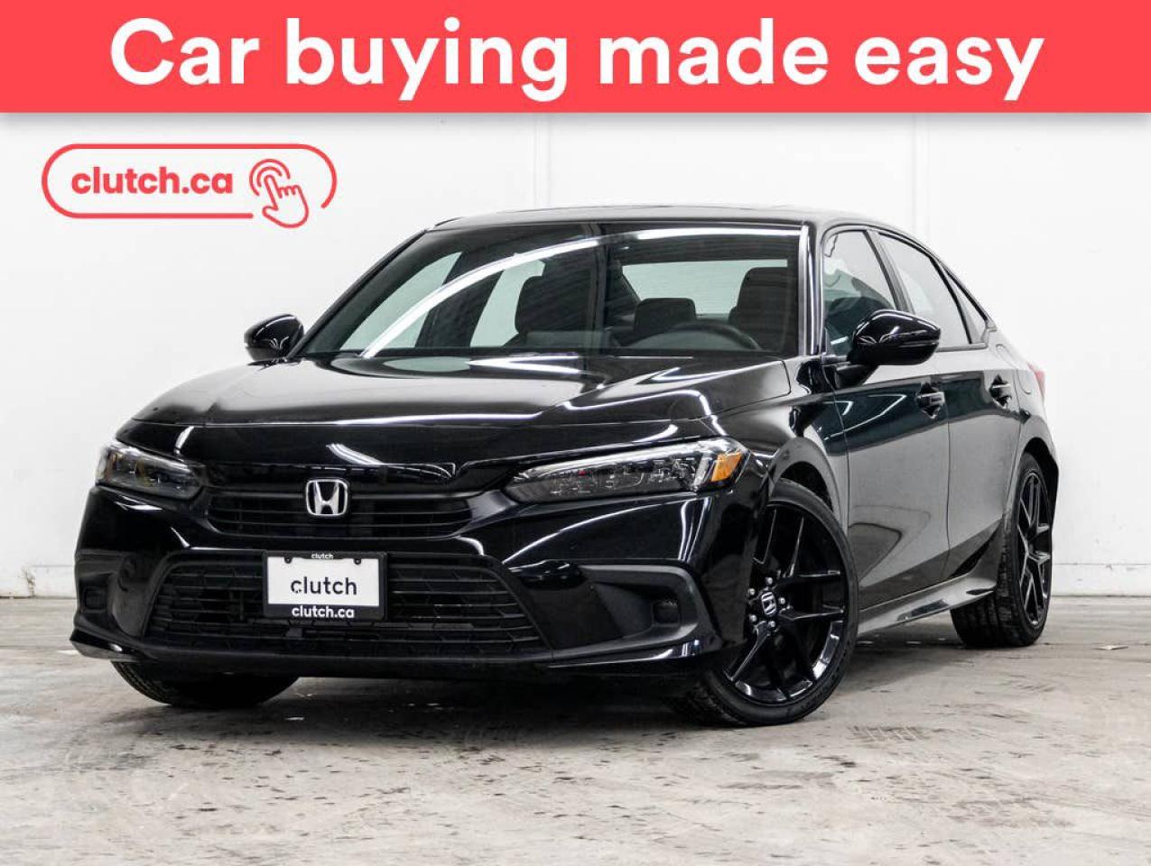 Used 2022 Honda Civic Sedan Sport w/ Apple CarPlay & Android Auto, Heated Steering Wheel, Heated Front Seats for sale in Toronto, ON